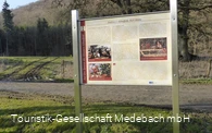 Medebacher Geschichtsweg, Tafel 6 am Tretbecken Glindfeld