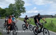 Radfahrer am Lahnhof