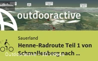 Radtour im Sauerland: Henne-Radroute Teil 1 von Schmallenberg nach Meschede