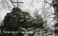 Kreuz auf dem Steinberg, Winter