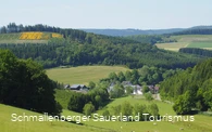 Blick auf Isingheim im Sauerland