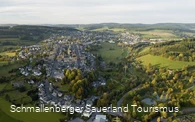 Luftaufnahme über Schmallenberg