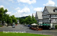 Gasthof Engelbert mit Außenterrasse am Hilchenbacher Markplatz