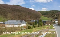 Blick zurück auf Nierentrop im Schmallenberger Sauerland