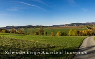 Blick auf Gleidorf und Holthausen im Sauerland