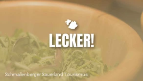 Lecker Essen im Schmallenberger Sauerland und der Ferienregion Eslohe