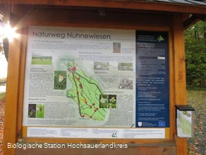 Infotafel Naturweg Nuhnewiesen