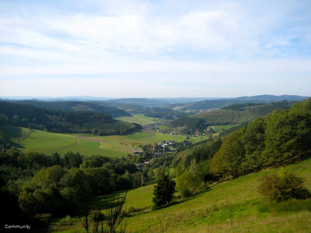 Blick ins obere Ferndorftal