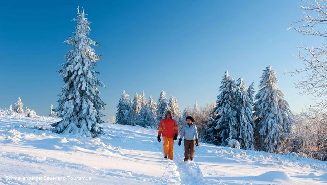 Winterwandern rund um Nordenau im Schmallenberger Sauerland