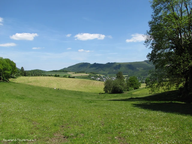 Blick in die Ferienregion Eslohe